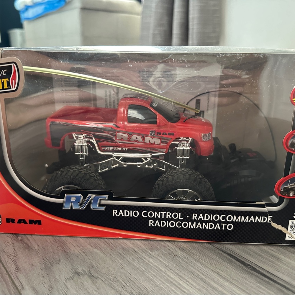 2013 RED Radio Control Truck Battery Operated-  by New Bright